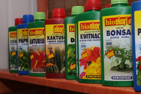 srodki pielęgnacji roslin